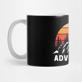 Retro Adventure: Explore the Wilderness Mug